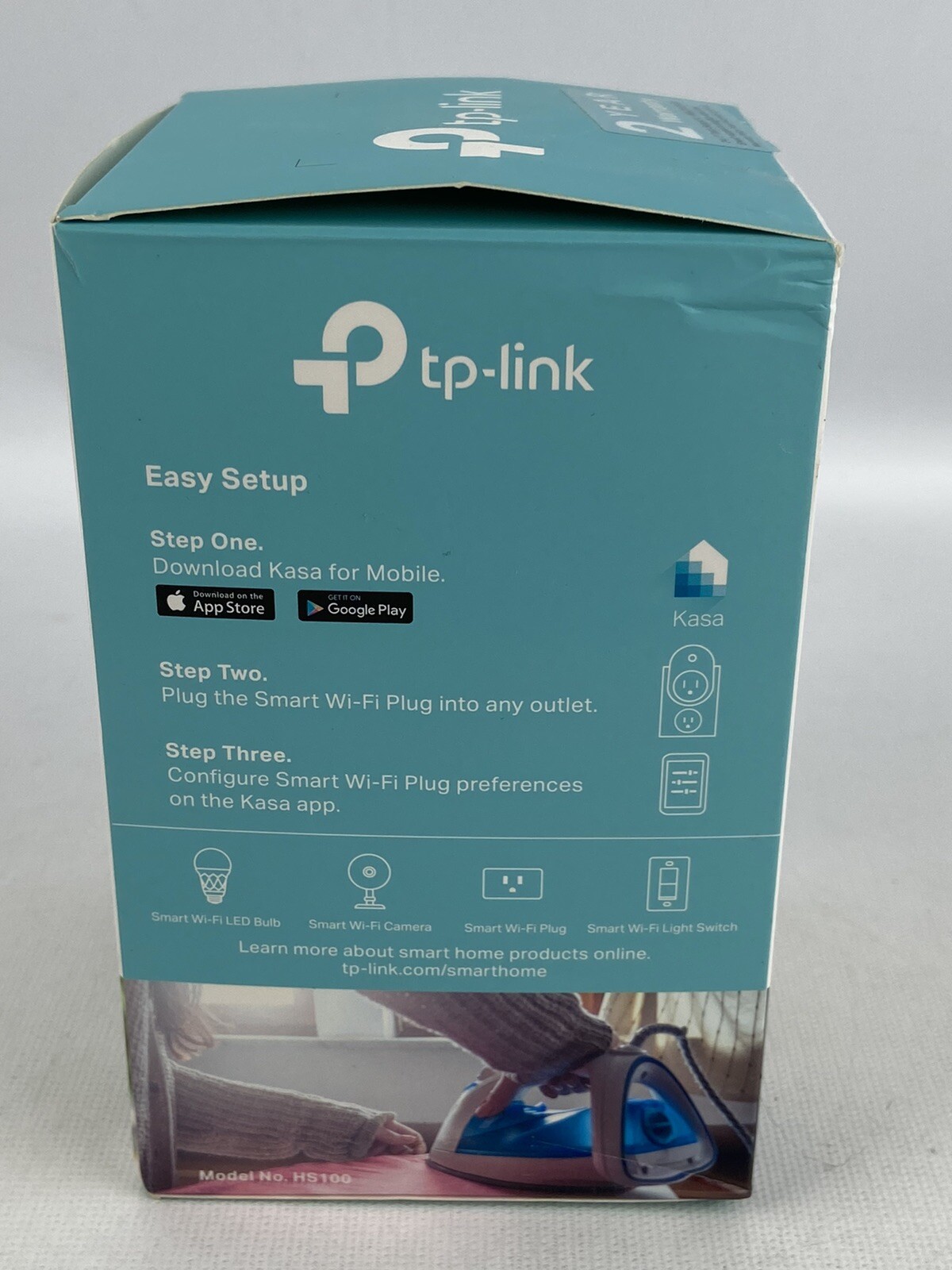 TP-LINK Smart Wi-Fi Plug HS100 New Open Box