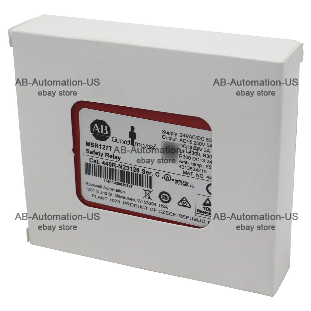 NEW 440R-N23126  Guardmaster MSR127T Safety Relay