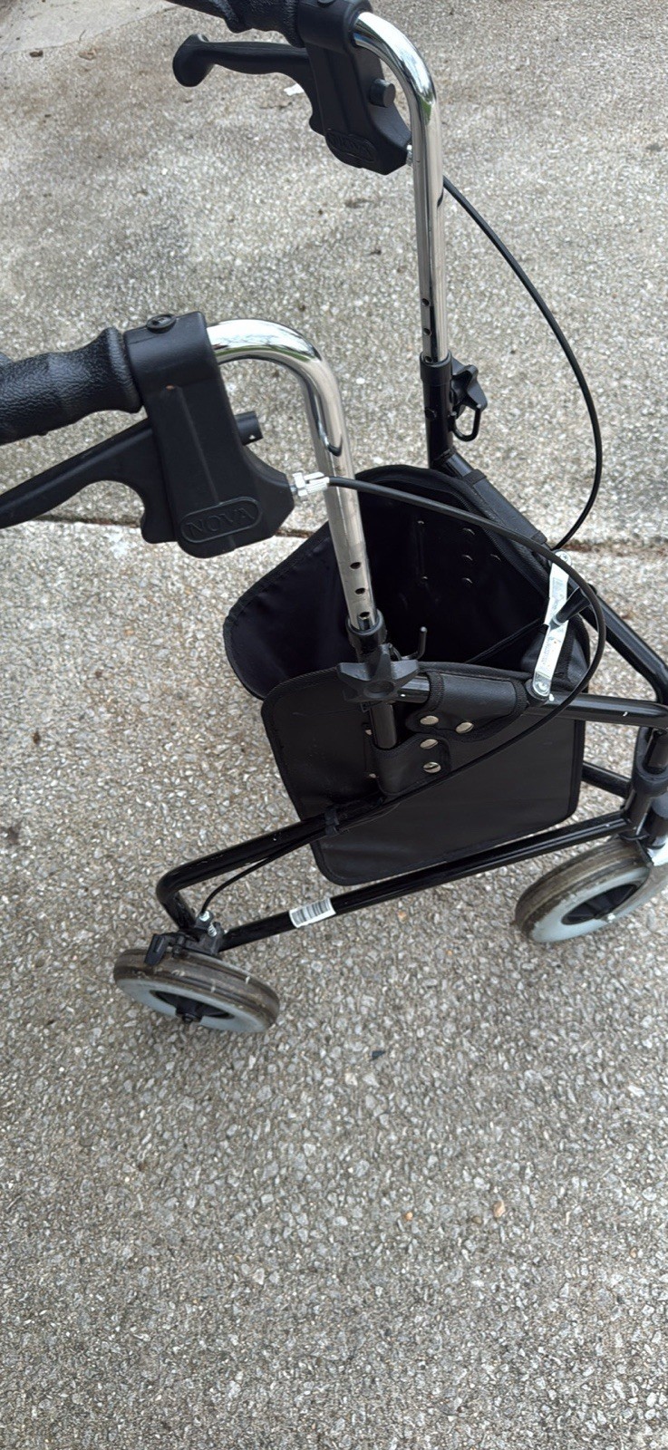 NOVA Folding 3-Wheel Walker