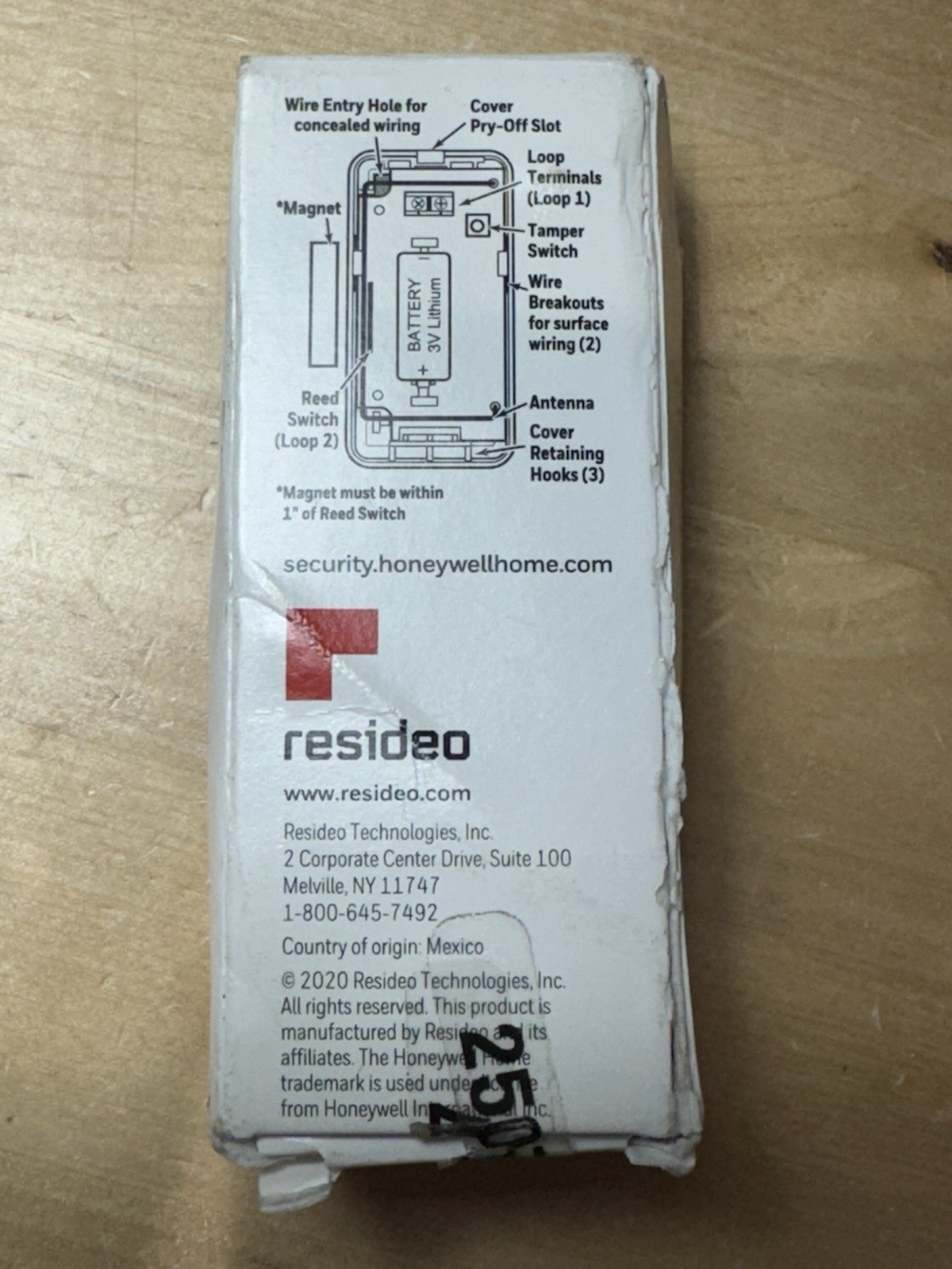 Honeywell Wireless Door/Window Transmitter 5815WG