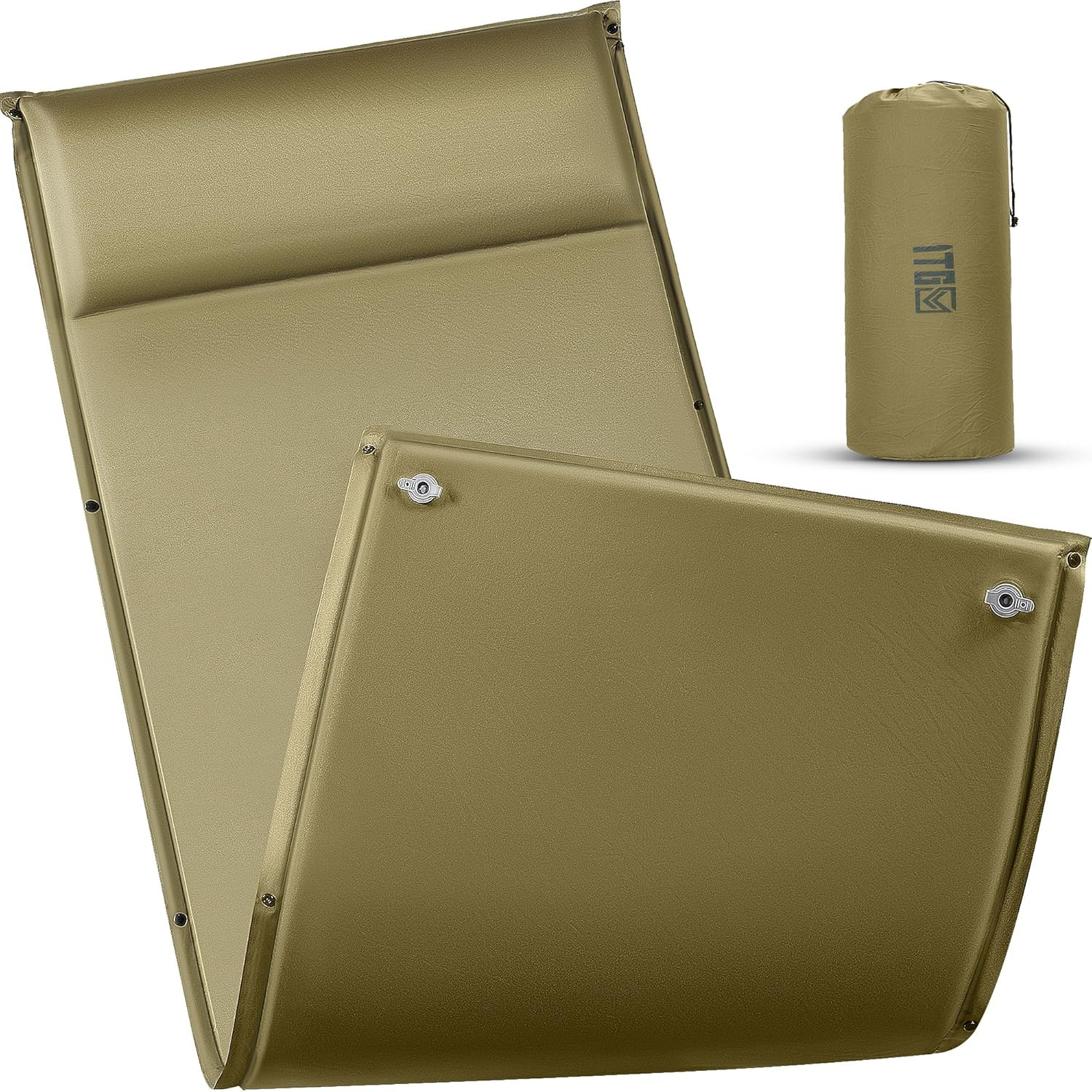 Self Inflating Sleeping Pad for Camping, Insulated Inflatable Camping Mattress f