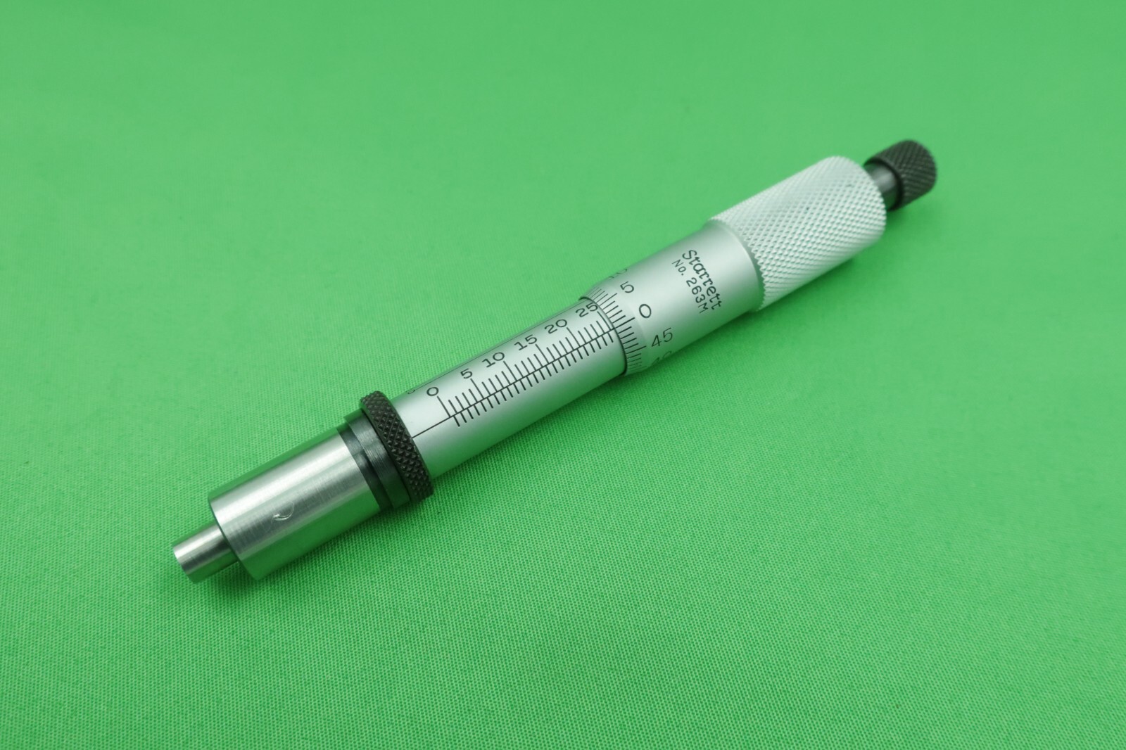 Starrett V263MXRL Micrometer Head 0-25mm .001mm 263M No Etchings Excellent