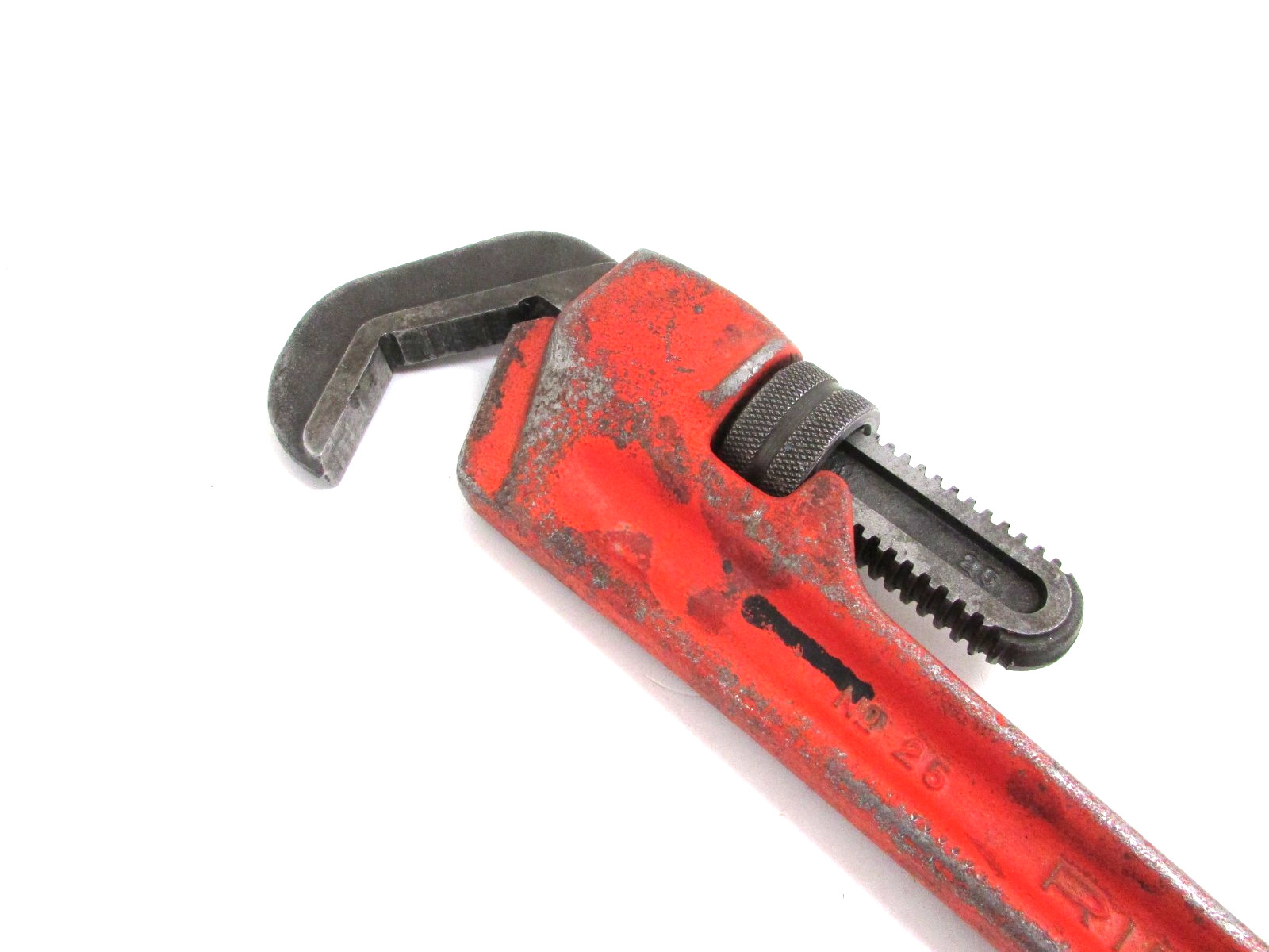 RIDGID TOOLS No. 25 PIPE WRENCH, 1" TO 2" HEX NUT