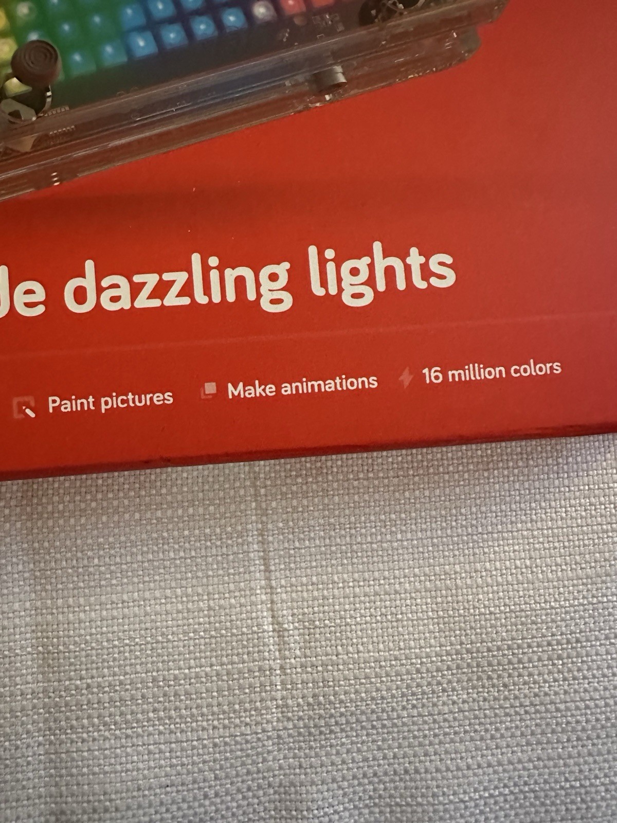 Kano 1003 Pixel Kit Learn Build & Code Dazzling Lights wireless lightboard NIB