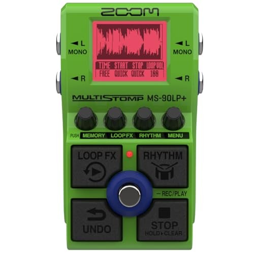 ZOOM MS-90LP Plus MultiStomp Looper 32 Bit Float 90 Min 100 Memory Green New