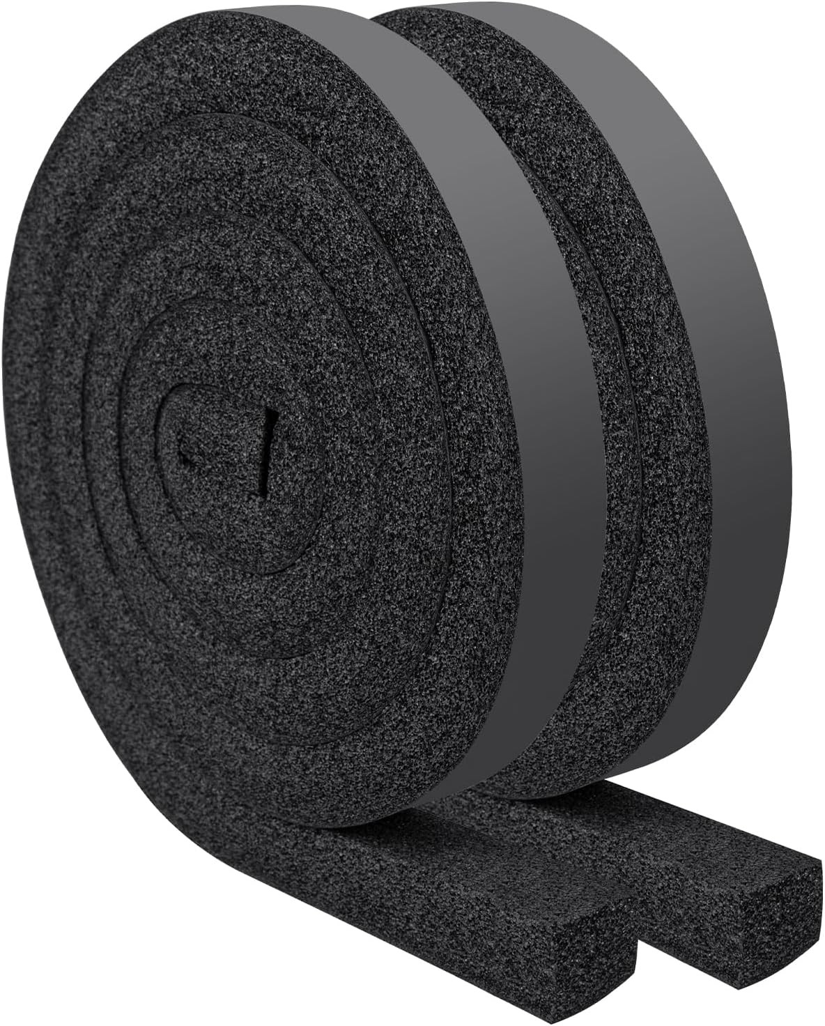Air Conditioner Window Seal Kit - 1"X1" High Resilience Foam Weather Stripping I