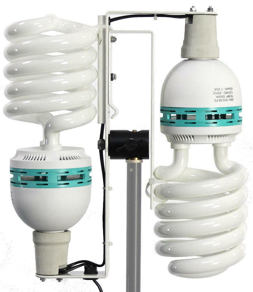ALZO 200 CFL Video Light with 3200K Bulbs