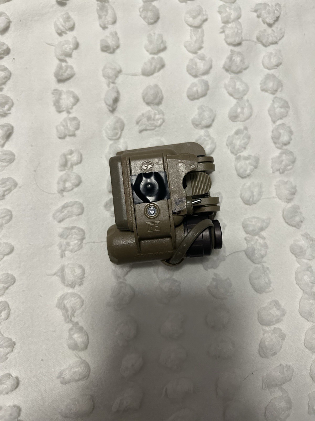 Surefire HL1 Helmet Light, White/Blue/IFF, With Molle Clip