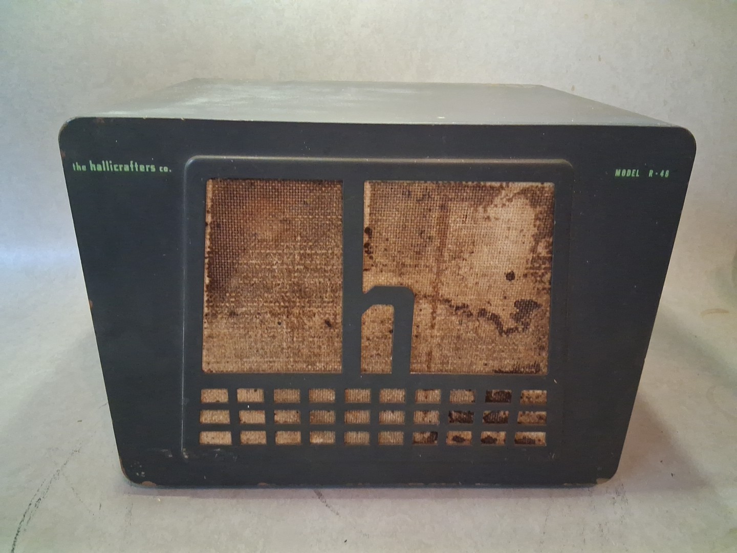 Vintage Hallicrafters Model R-46 Speaker - Untested As Is
