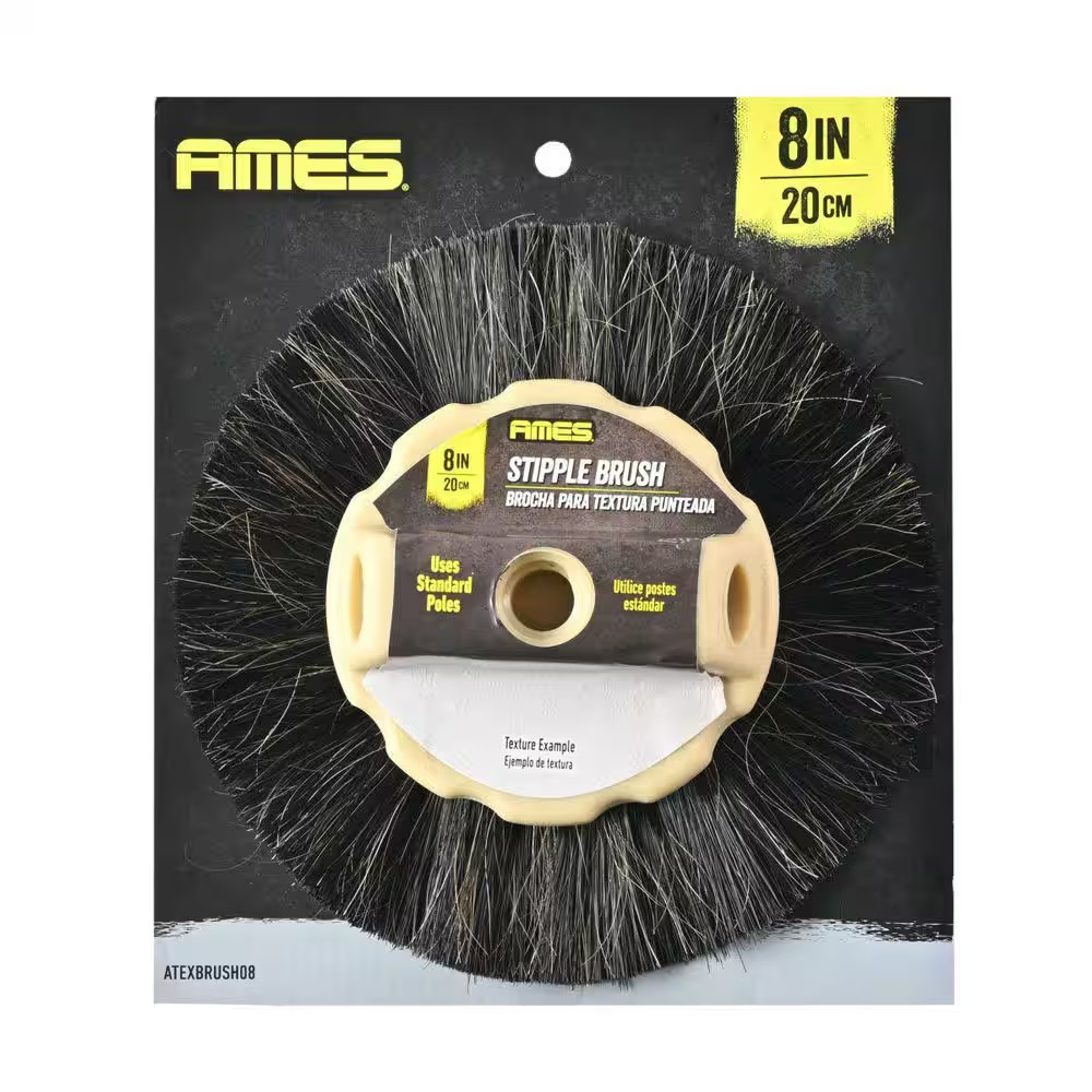 8" Horsehair Stipple/Texture Brush