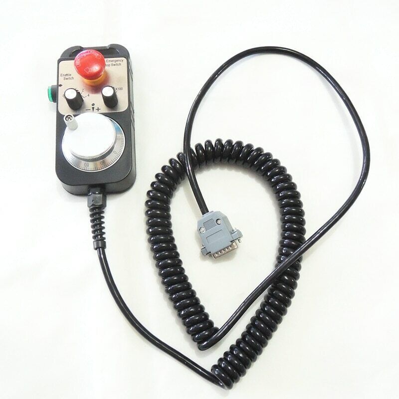 1Pcs CNC Pulse Generator 4 Axis MPG Pendant Handwheel for DDCSV3.1 Controller 5V