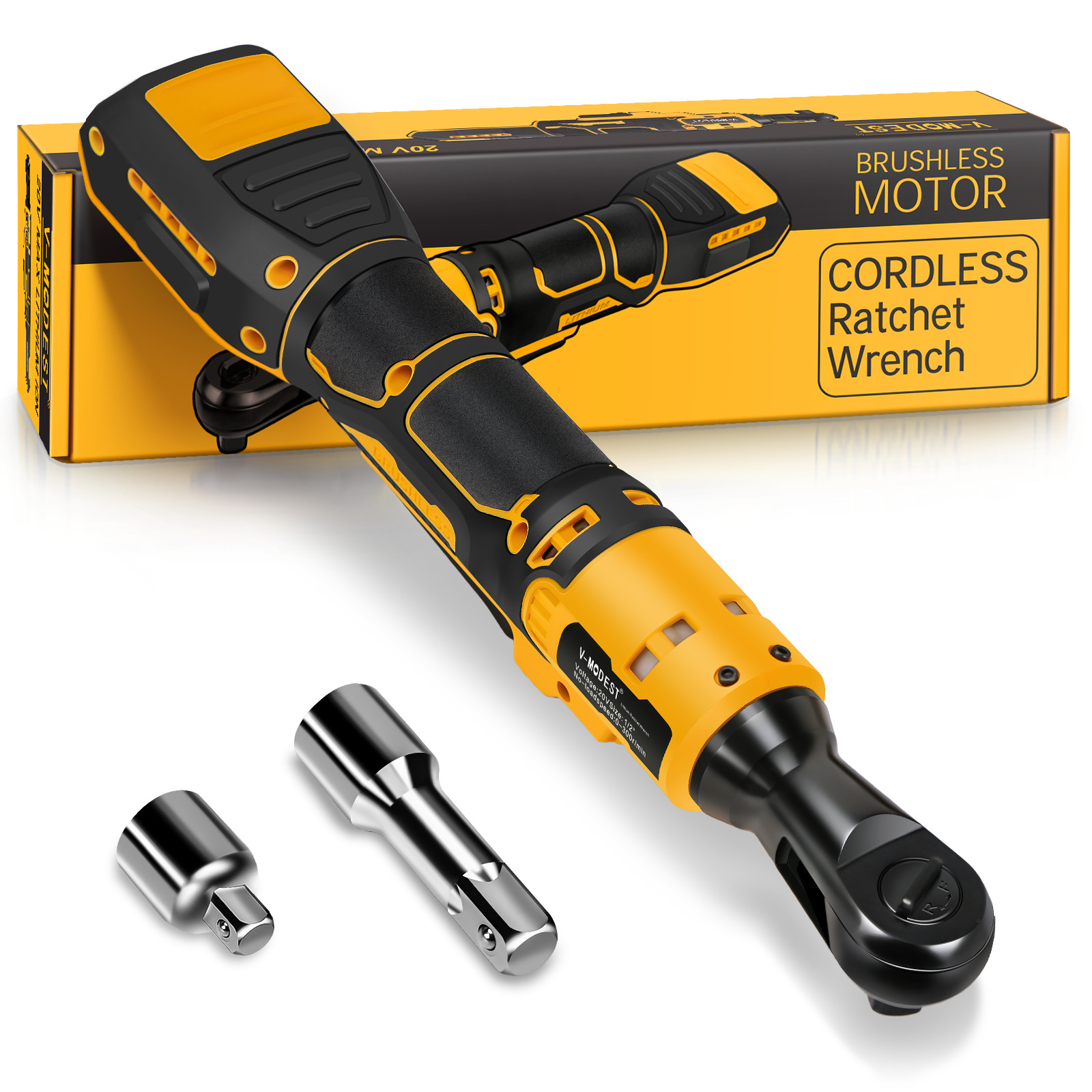 Compatible DEWALT 20V Power Tool Combo Impact Wrench/Angle Grinder/Hammer Drill