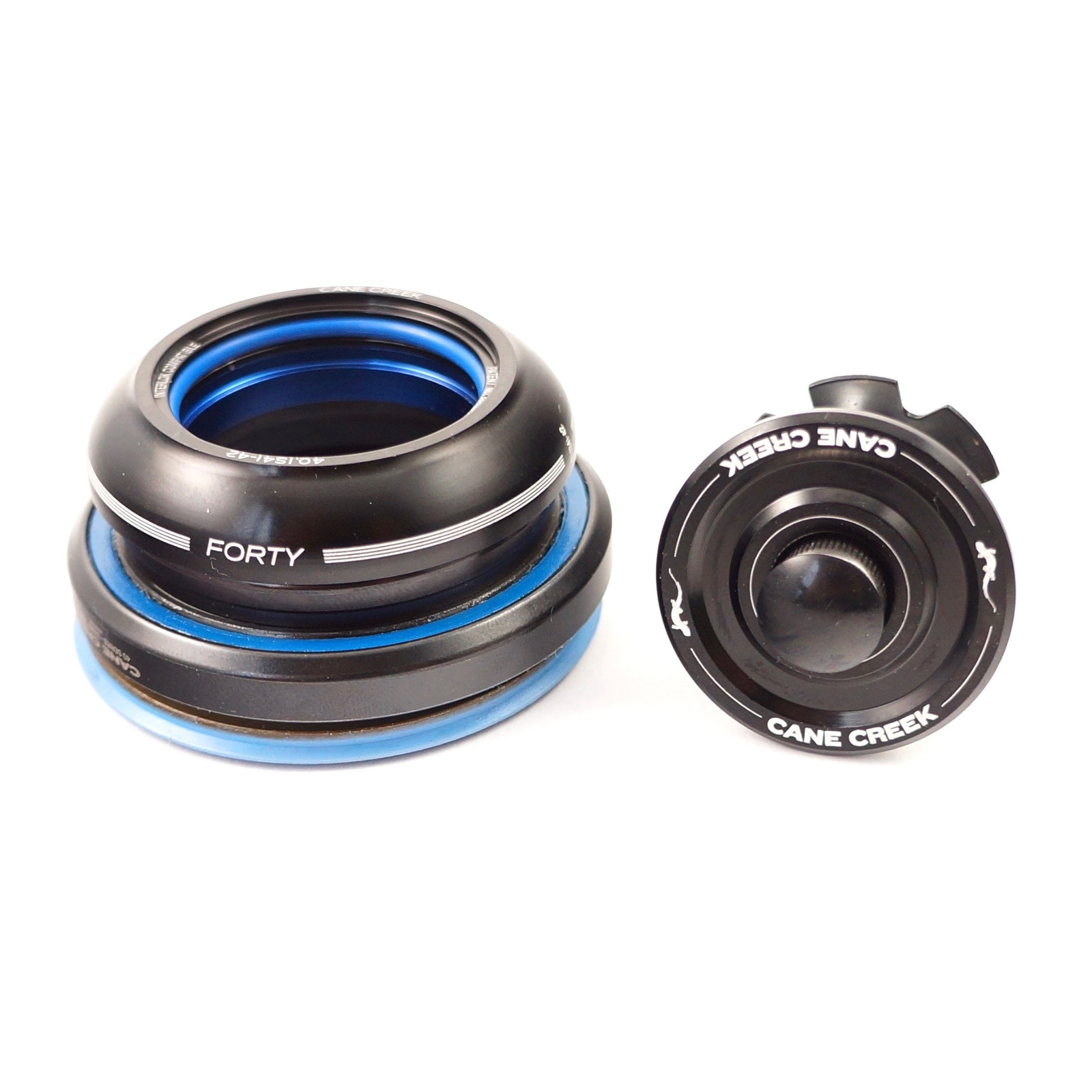Cane Creek Short Cover Tapered 40 Is42/28.6 Is52/40 Integrated Headset Black