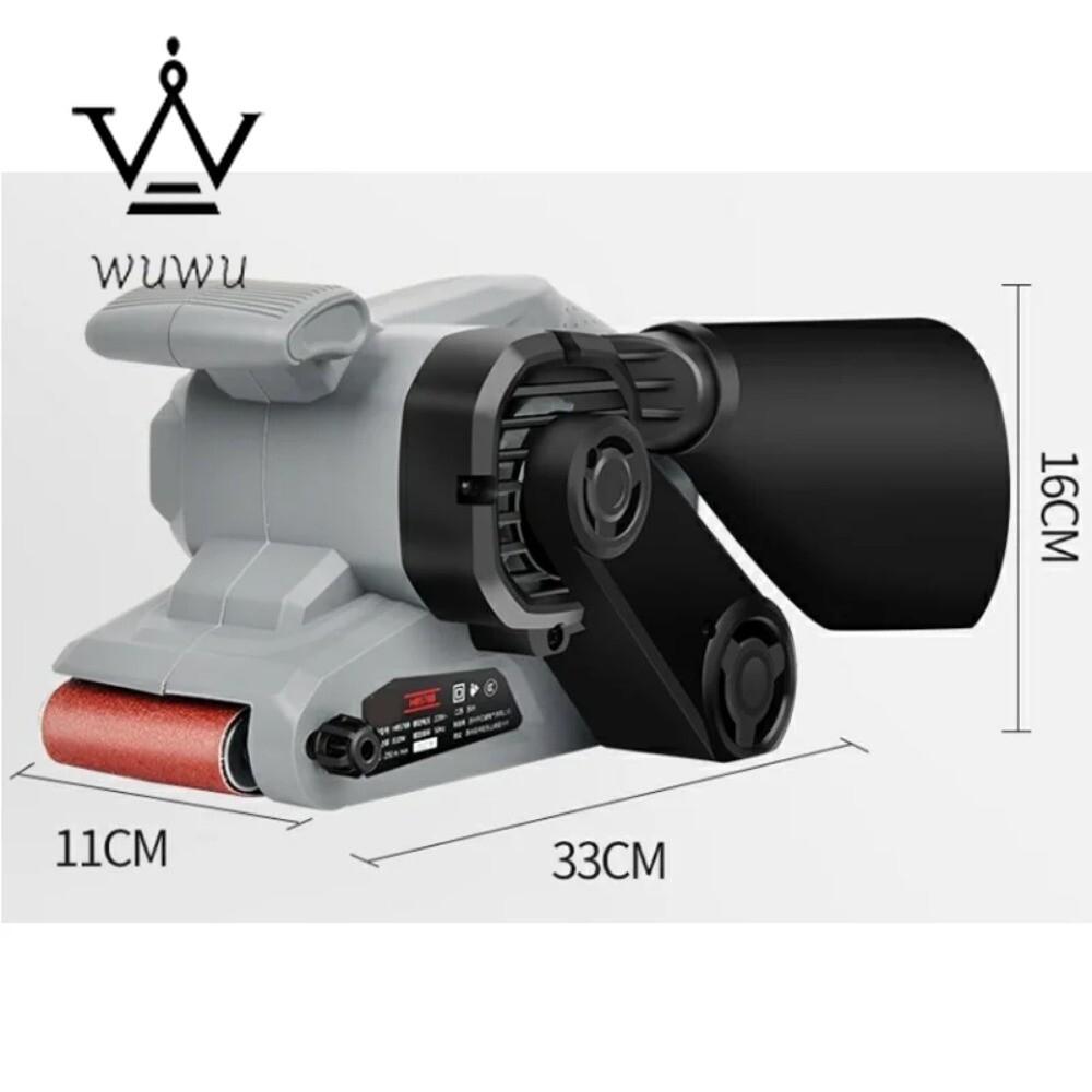Handheld Belt Sander Reverse-Mounted Sander Polishing Machine Grinding Machine
