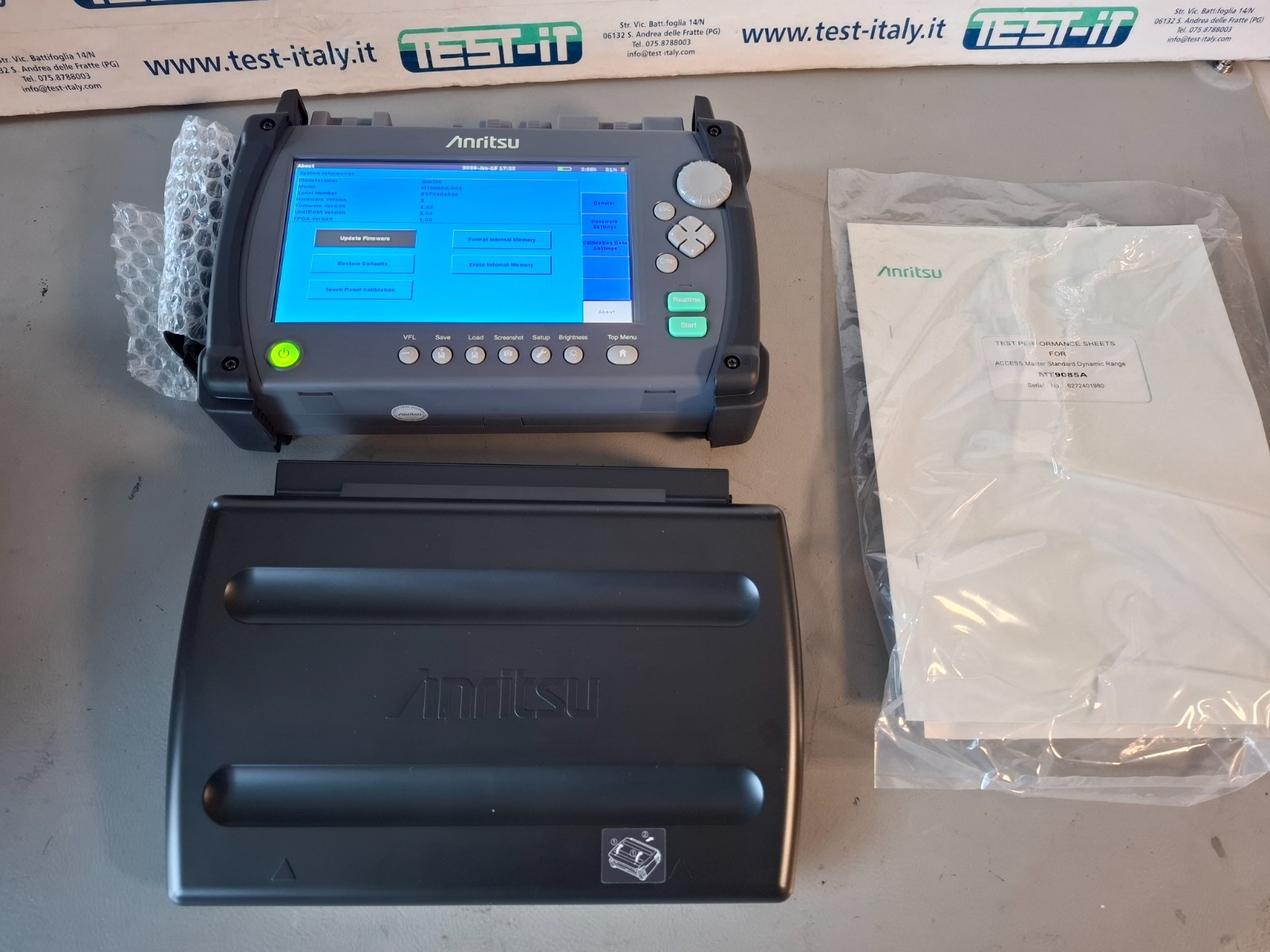 Anritsu MT9085A‑063 Handheld OTDR 850/1300/1310/1550nm  OTDR