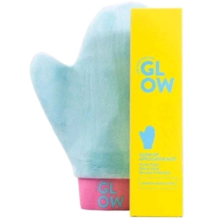 Lot of 2 Australian Glow Self-Tanning Application Mitt – Streak-Free Finish