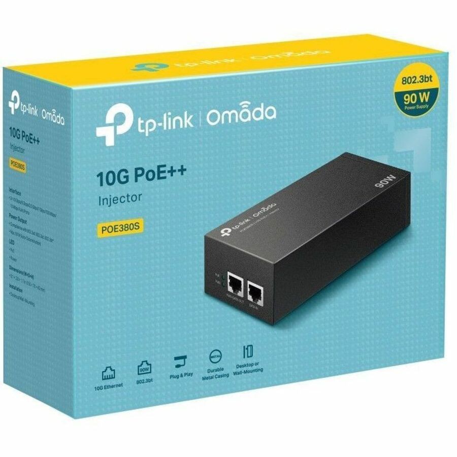 TP-Link Omada PoE++ Injector (poe380s)