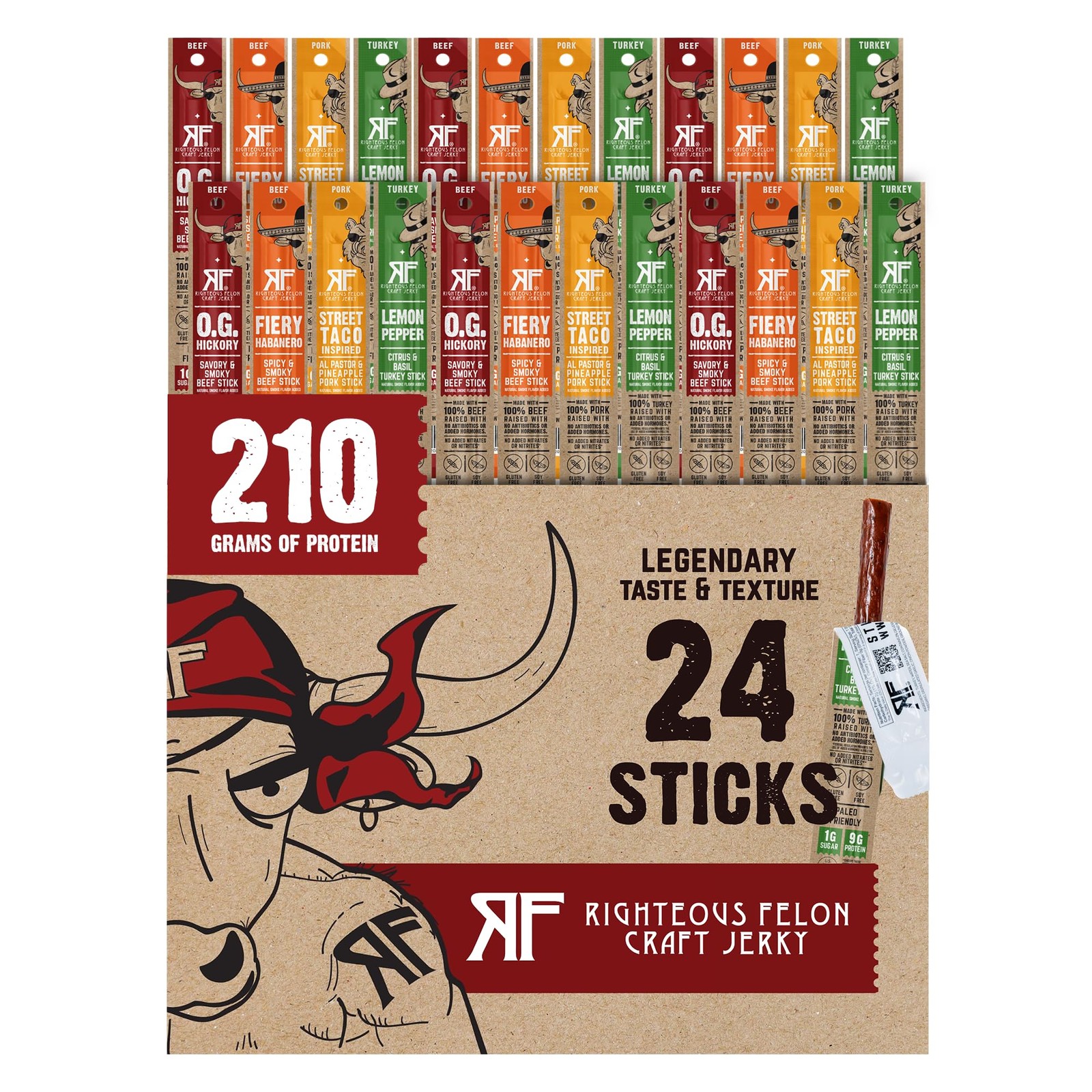 Meat Sticks Variety Pack | Healthy Snack for Adults | Gluten Free  Keto Meat ...
