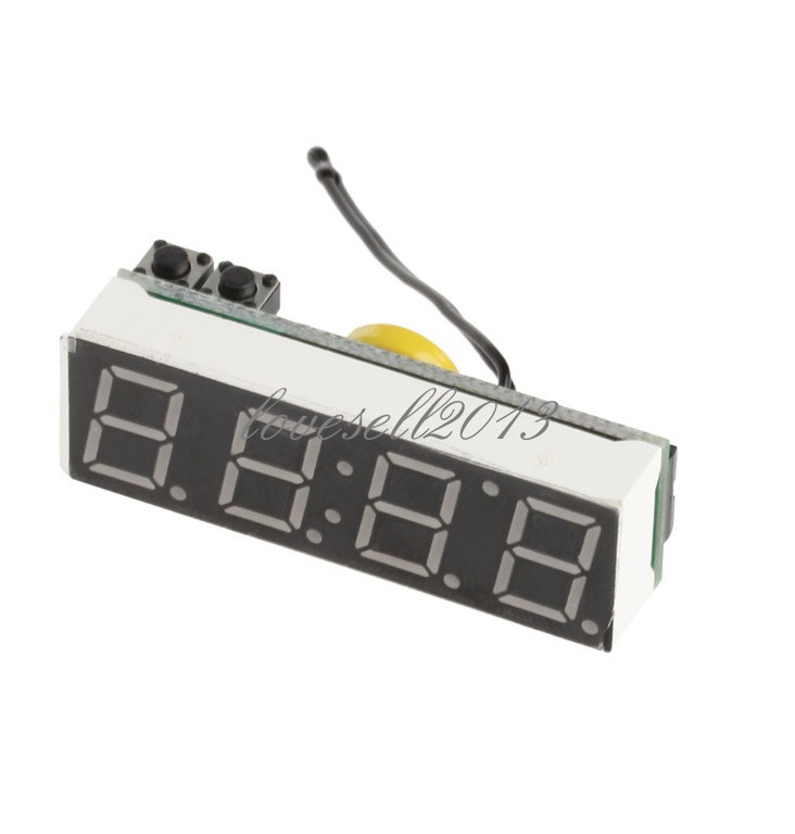 3 in 1 Green LED DS3231SN Digital Clock Temperature Voltage Module Electronic