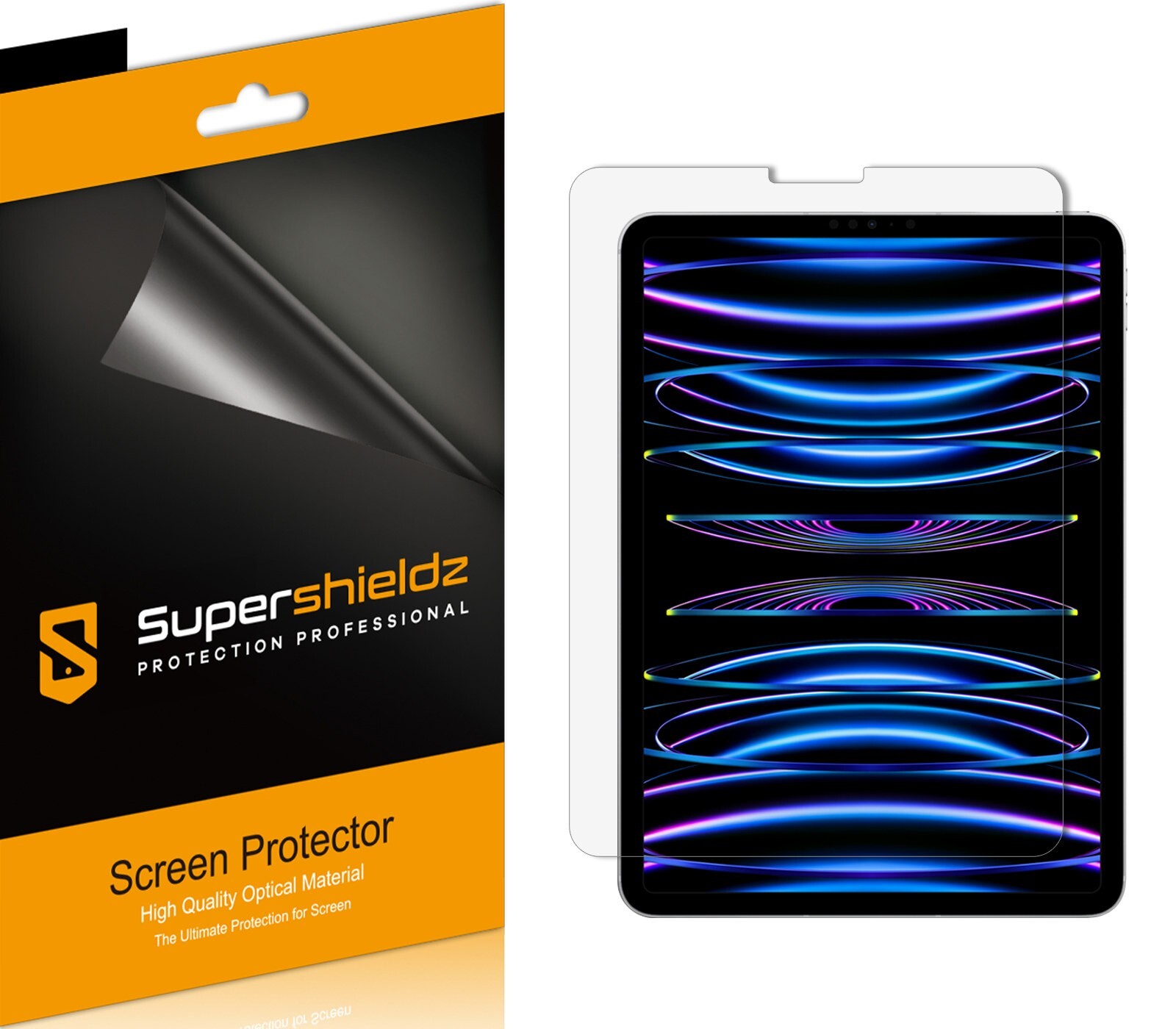 3X Supershieldz Clear Screen Protector for Apple iPad Pro 11 inch (2018 -2022)