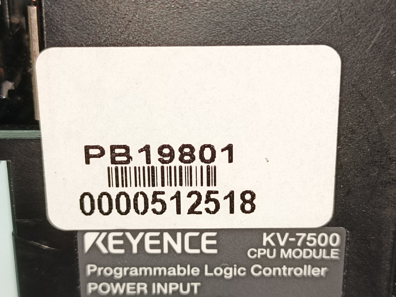 Keyence KV-7500 KV7500 CPU Module Programmable Display FREE FAST SHIP!!!