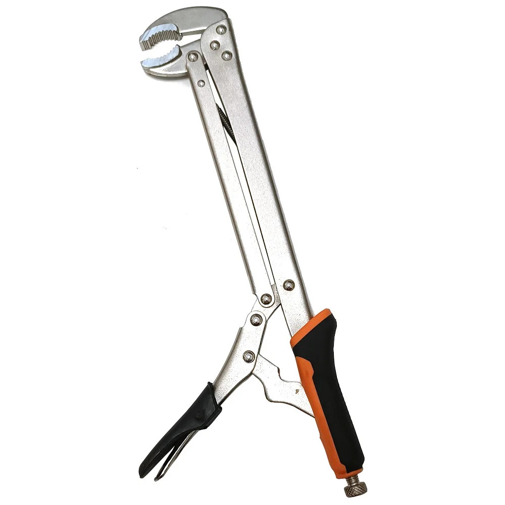 13.5 Inch Extra Long Reach Vise-Grip Locking Pliers with TPR Handle 90° Tools