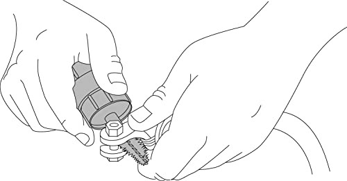 11120 Battery Brush