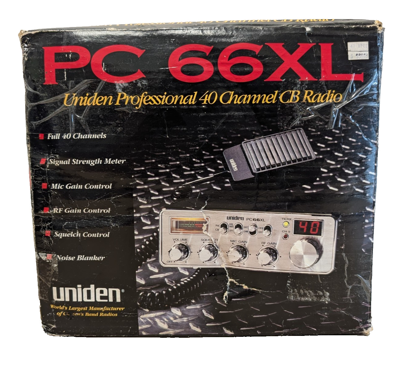 Uniden PC66XL Professional 40 Channel CB Radio - NEW IN BOX!