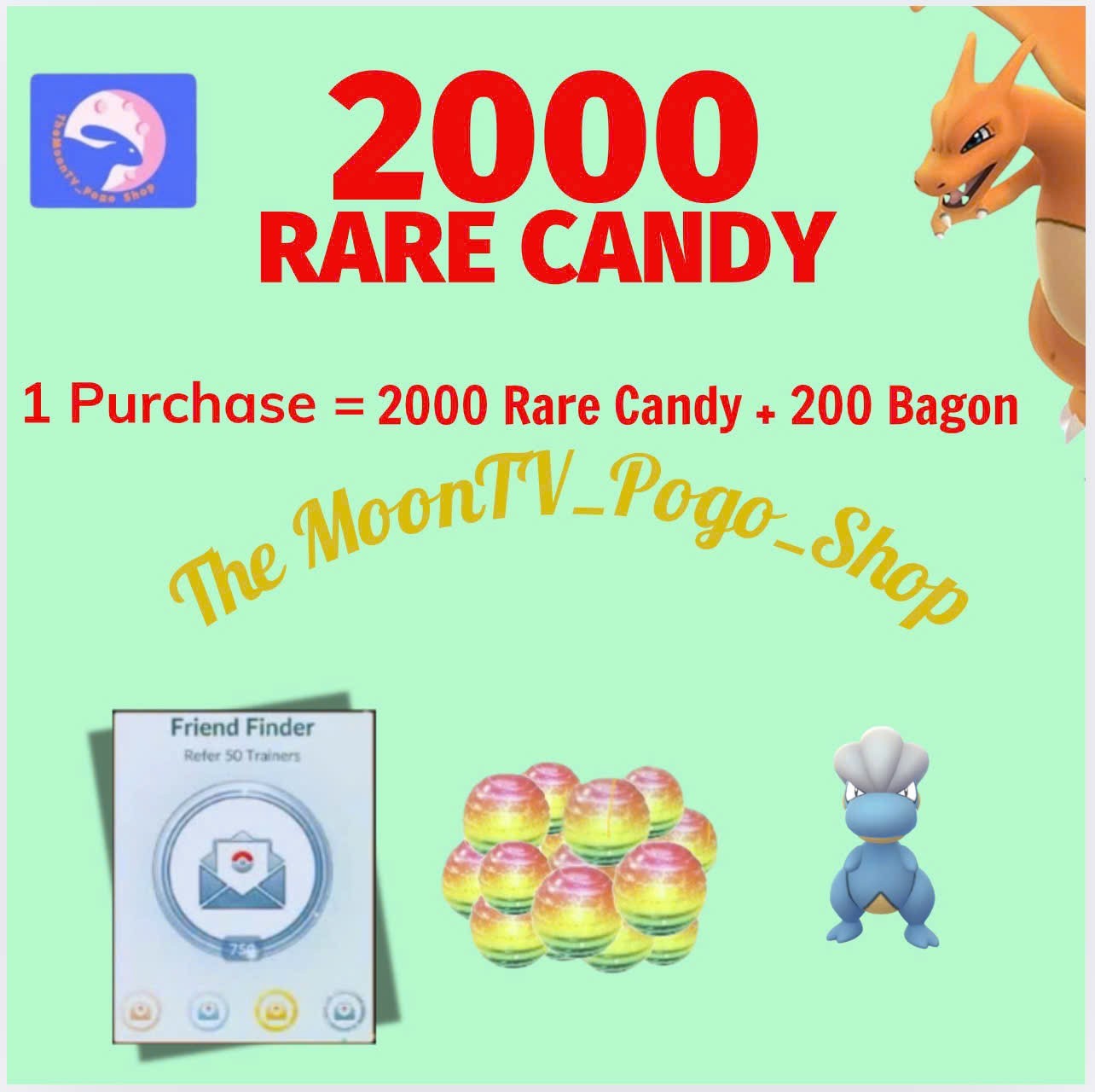 2000 RARE CANDY - FAST SALE - Completed within 24hrs ✨Digital Delivery✨