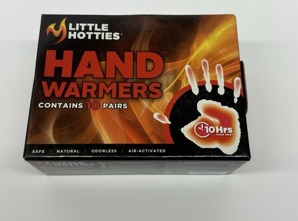 little hotties hand warmers 10 hours pure heat contains 10 pairs new sealed box