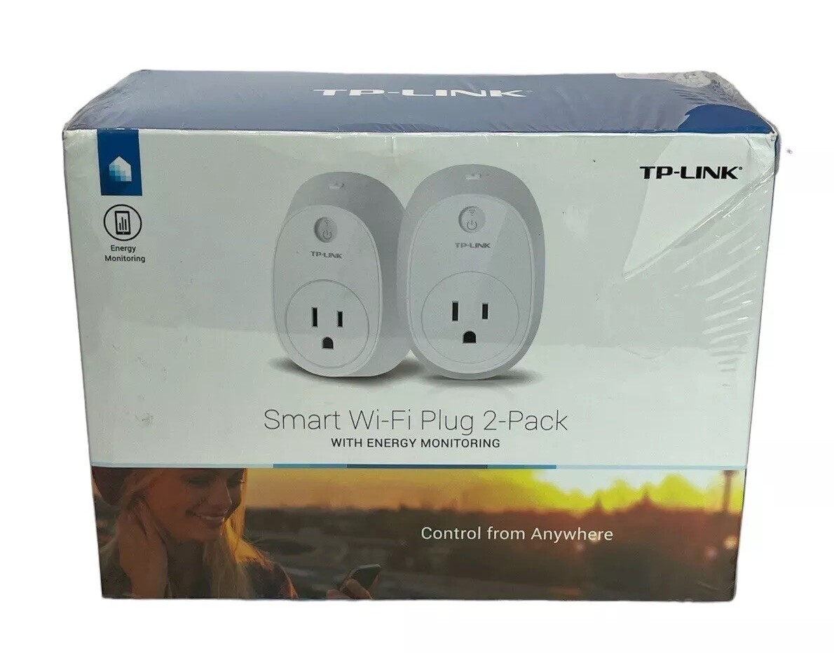 Tp Link Smart WiFi Plug 2 Pack With Energy Monitoring