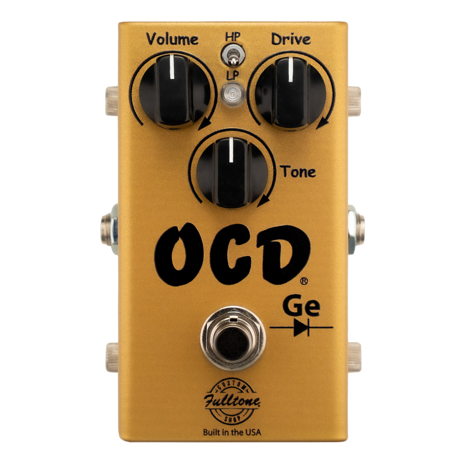 Fulltone OCDGe Limited Edition Overdrive Pedal - Gold