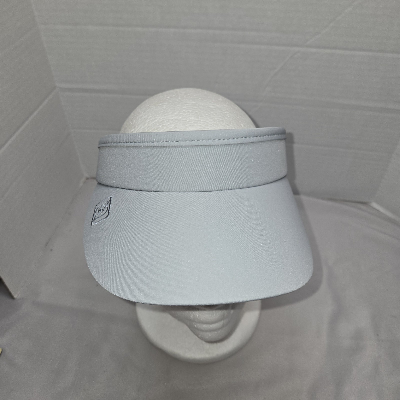 Daily Golf Visor Grey Adjustable Strapback Cord Nwot Tennis