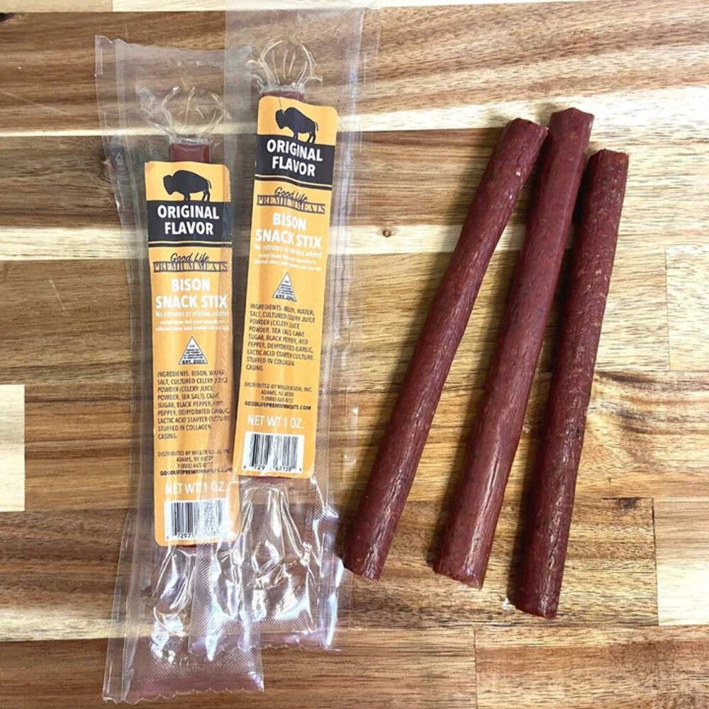 Bison Original Meat Stick | 1 oz | Nebraska Bison