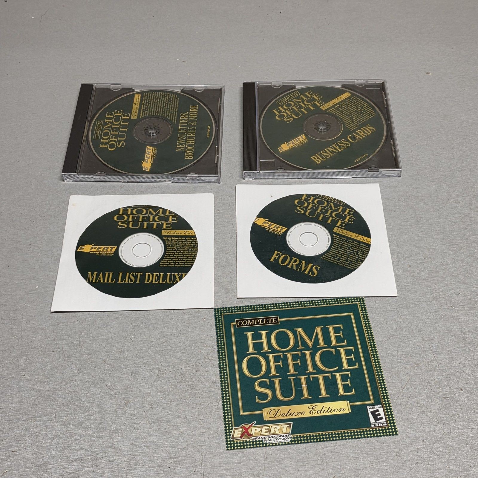 Expert Complete Home Office Suite Deluxe Edition CD-ROM Software Set