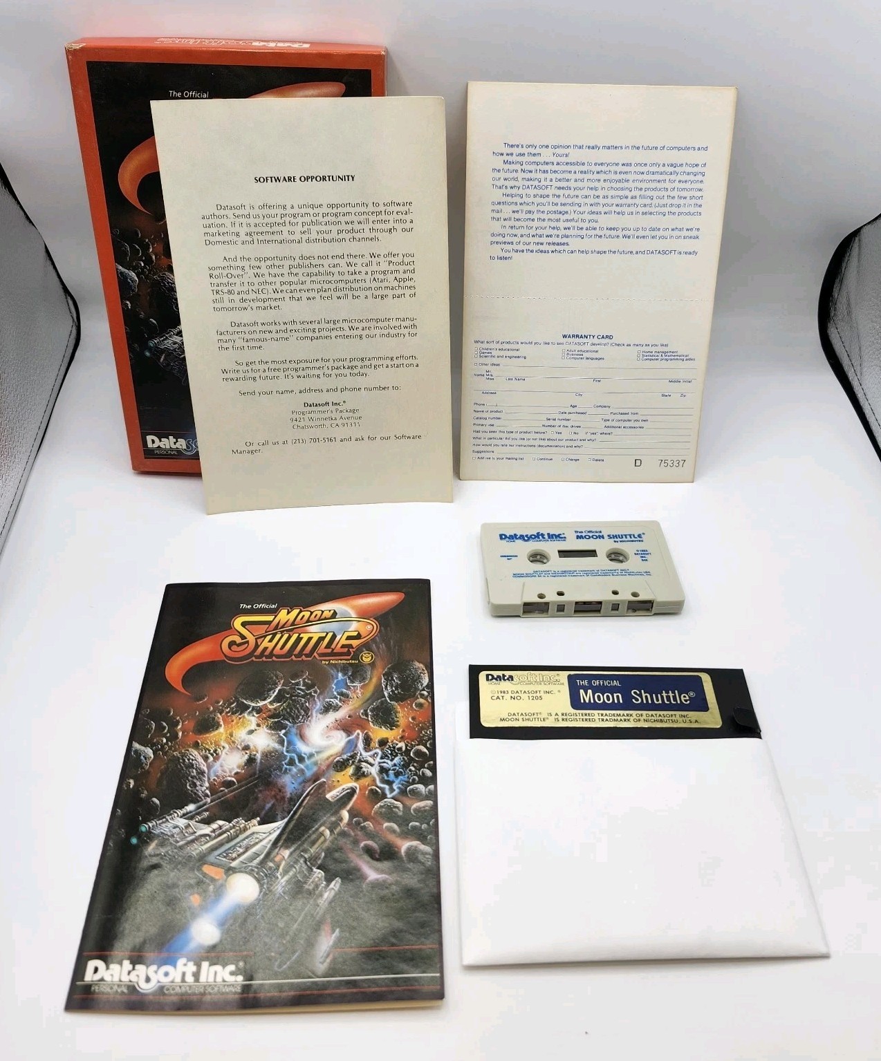 The Official Moon Shuttle Commodore 64