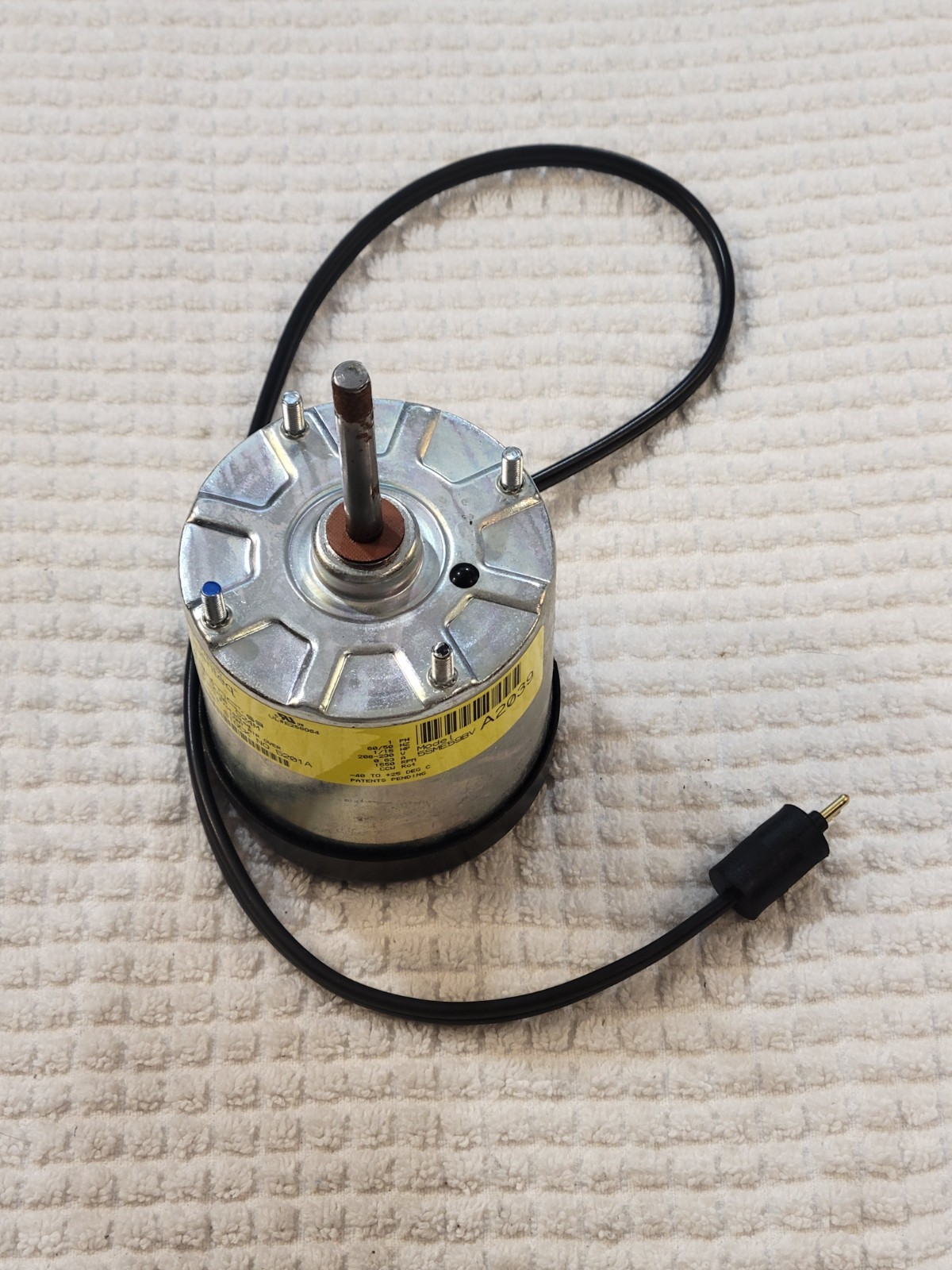 MORRILL MOTORS  P/N 5201A 59 ECM REFRIGERATION MOTOR, 208-230V, 1/15HP, 1550RPM