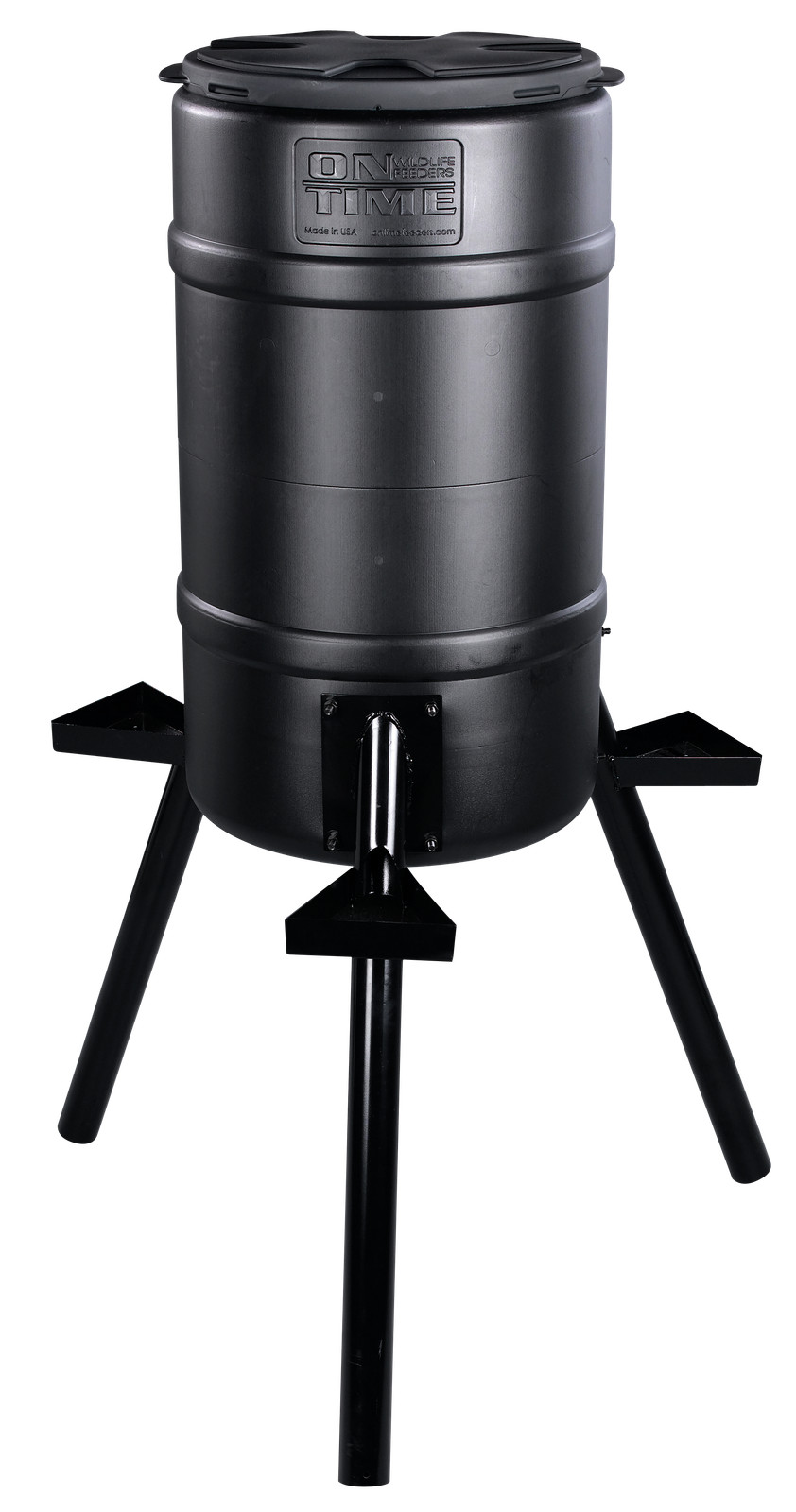 On Time 71540 Buckeye Gravity Feeder made Polyethylene 200 lbs Capacity 2"