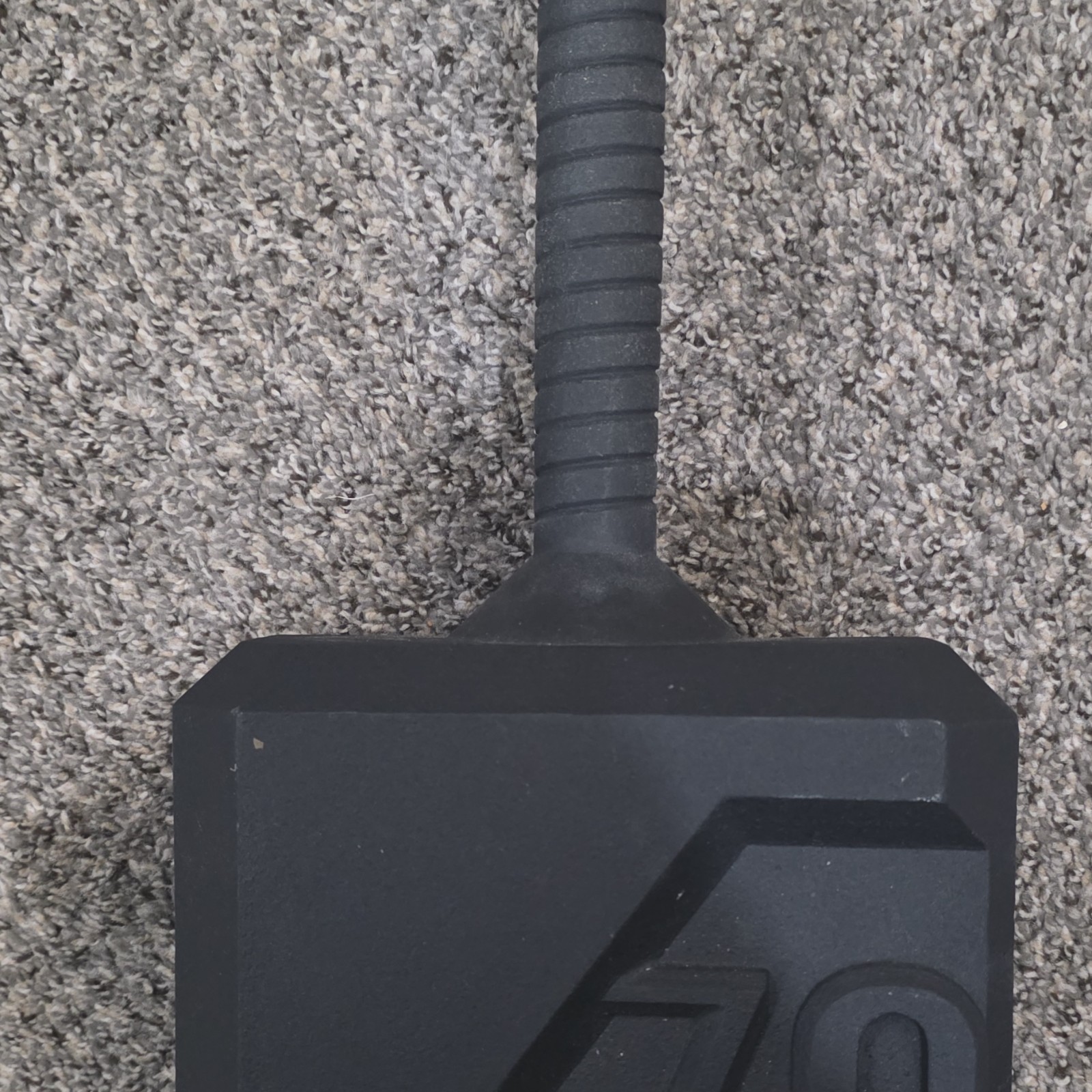 Tribe WOD Thor Hammer Kettlebell, Cast Iron Gym Kettlebell, 70 LB