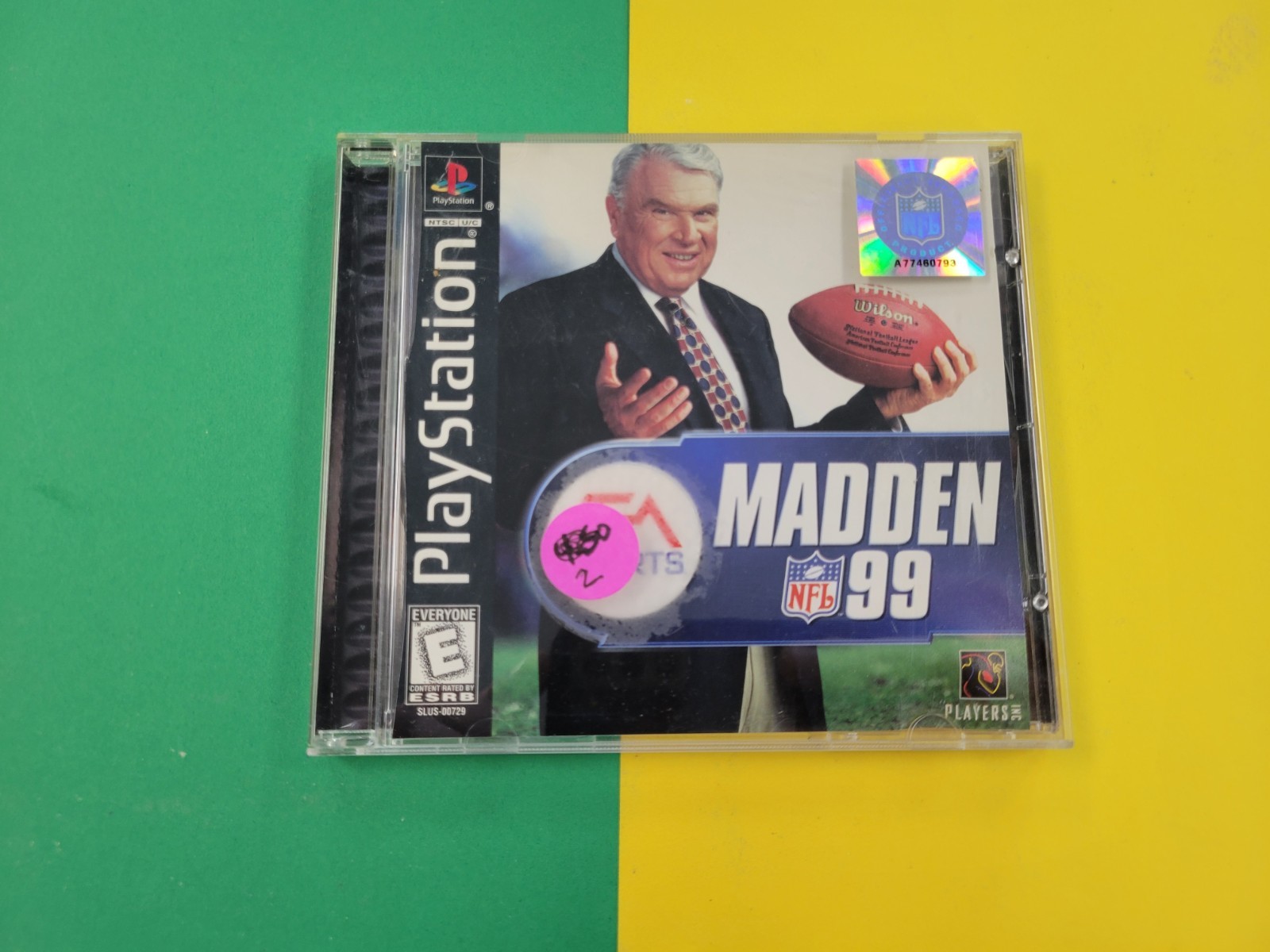Madden NFL 99 (Sony PlayStation 1, 1998) Case And Art Only