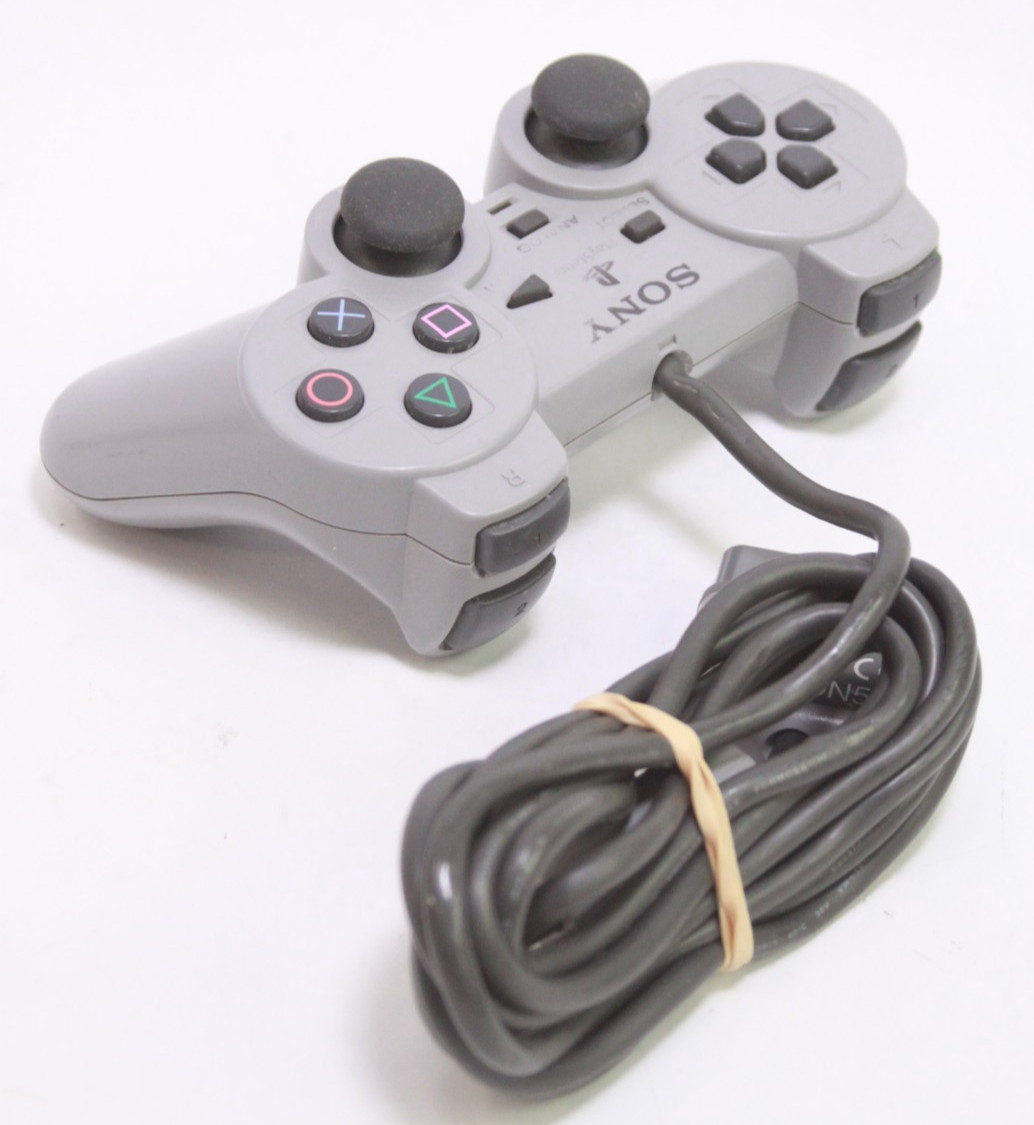 Official Sony PS1 Controller OEM PlayStation 1 DualShock Analog Tested