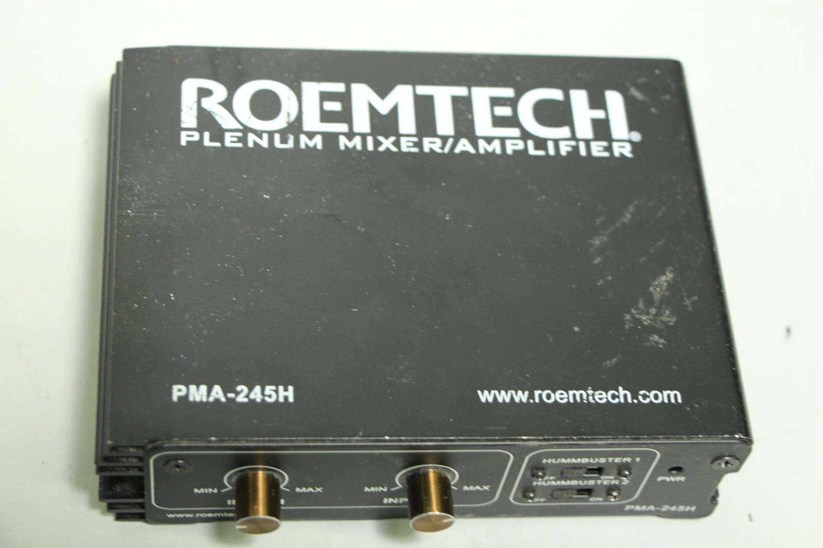 ROEMTECH Plenum Mixer Amplifier PMA-245H 45W 4Ohm Stereo Amp