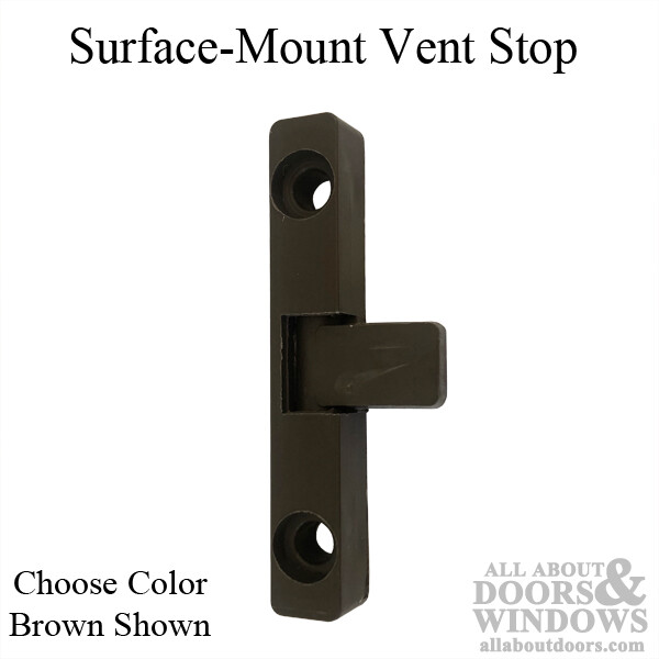 2" Surface Mount Vent Stop - Choose Color