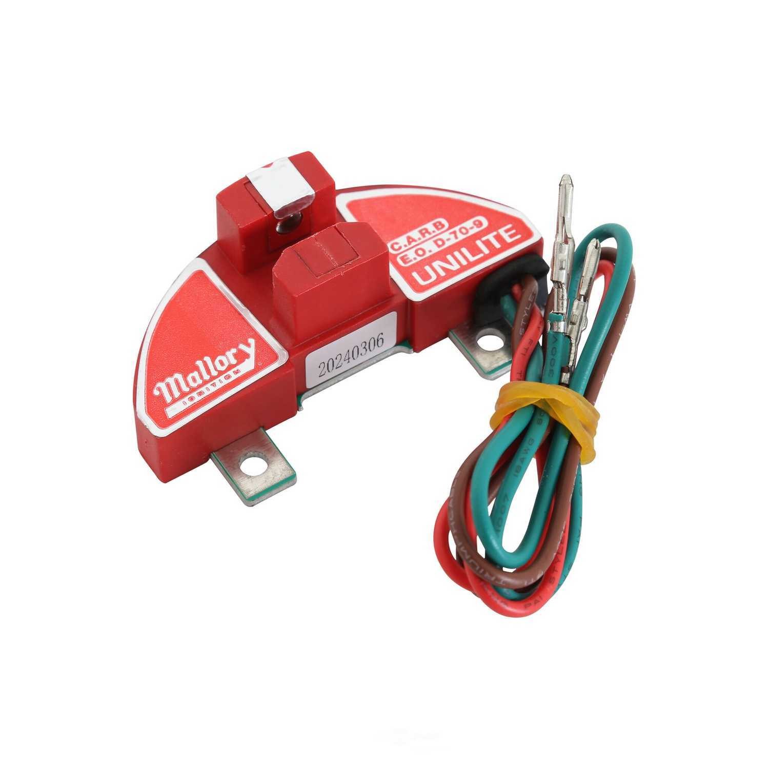 Mallory Ignition Points-to-Electronic Conversion Kit 501;