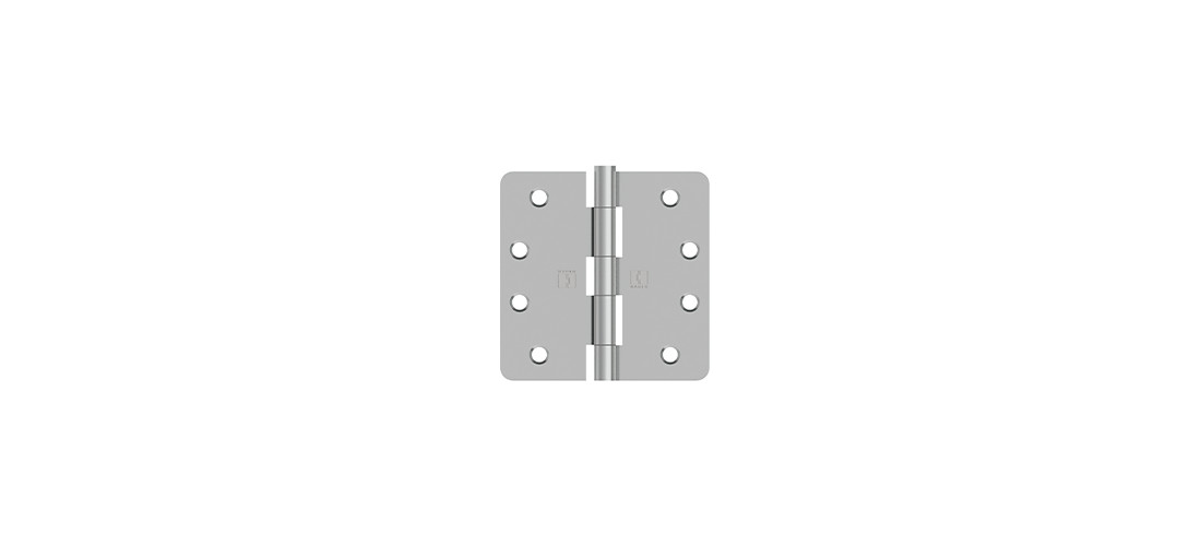RC1749 4" x 4" 1/4" Radius Full Mortise Residential Plain Bearing Template Hi