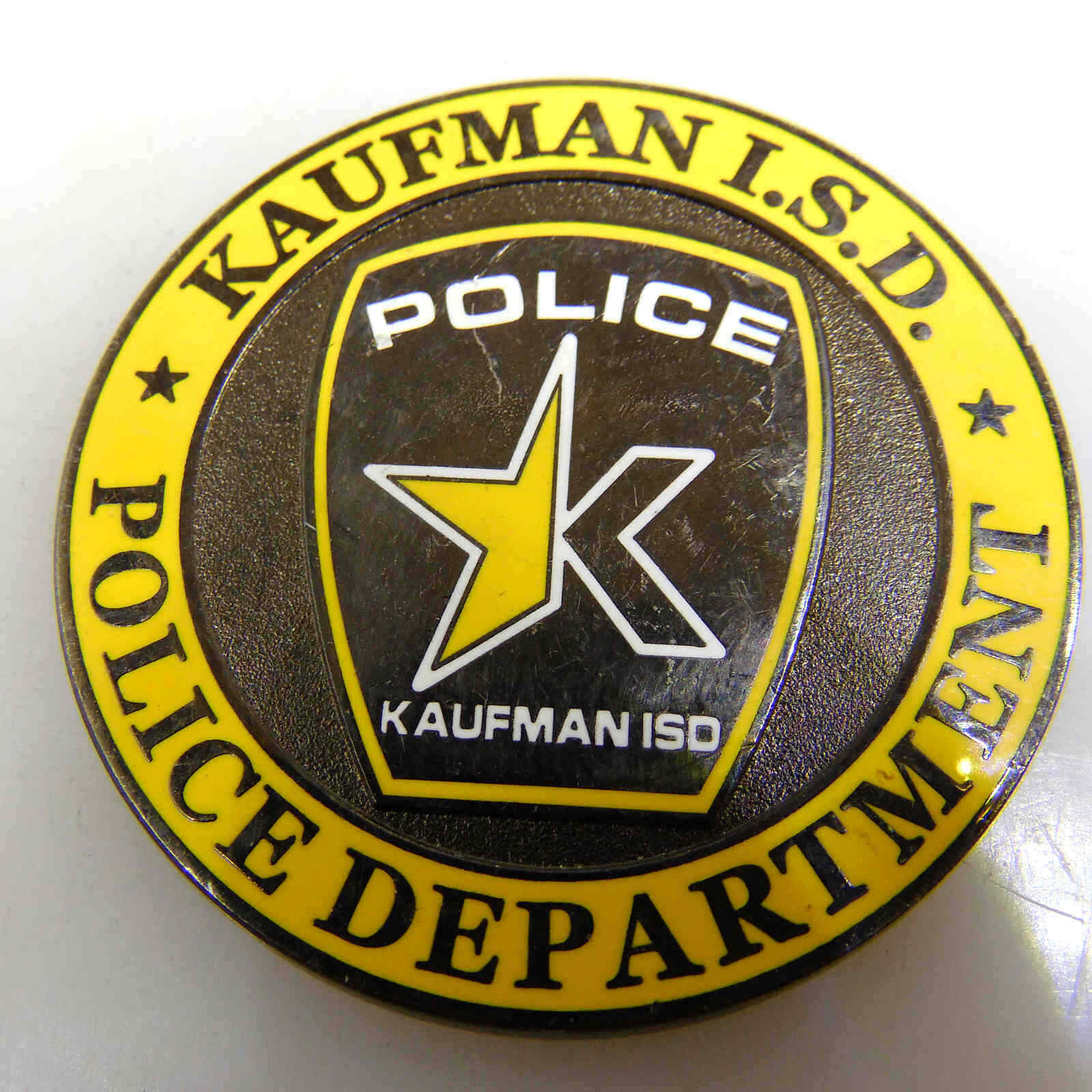 KAUFMAN I.S.D. POLICE DEPARTMENT CHALLENGE COIN