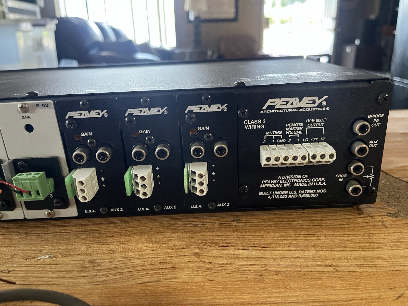 Peavey MMA 800T 8 Ch Modular Mixer / Preamp Modified