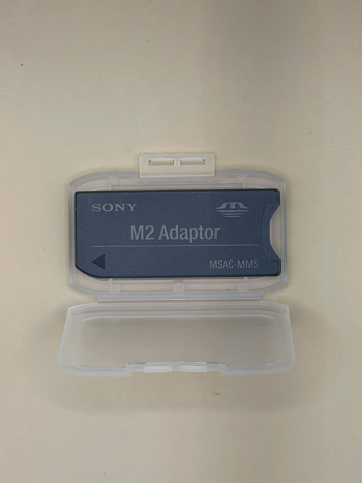 Original Sony M2 MSAC-MMS Adaptor Camera Memory Stick Adapter Gray