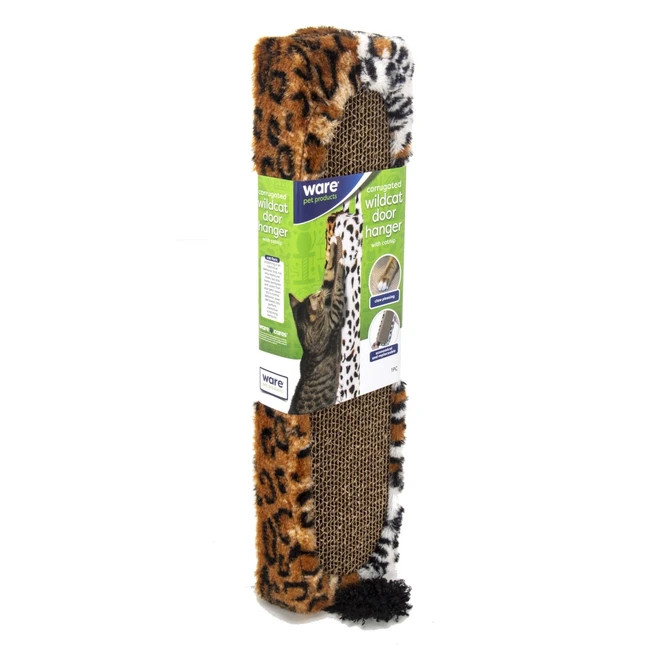 Ware Wildcat Corrugated Cat Door Hanger Scratcher