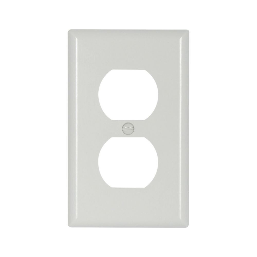Eaton NSB 2132W Wallplates and Accessories Wallplate White EA 2 Gang 400
